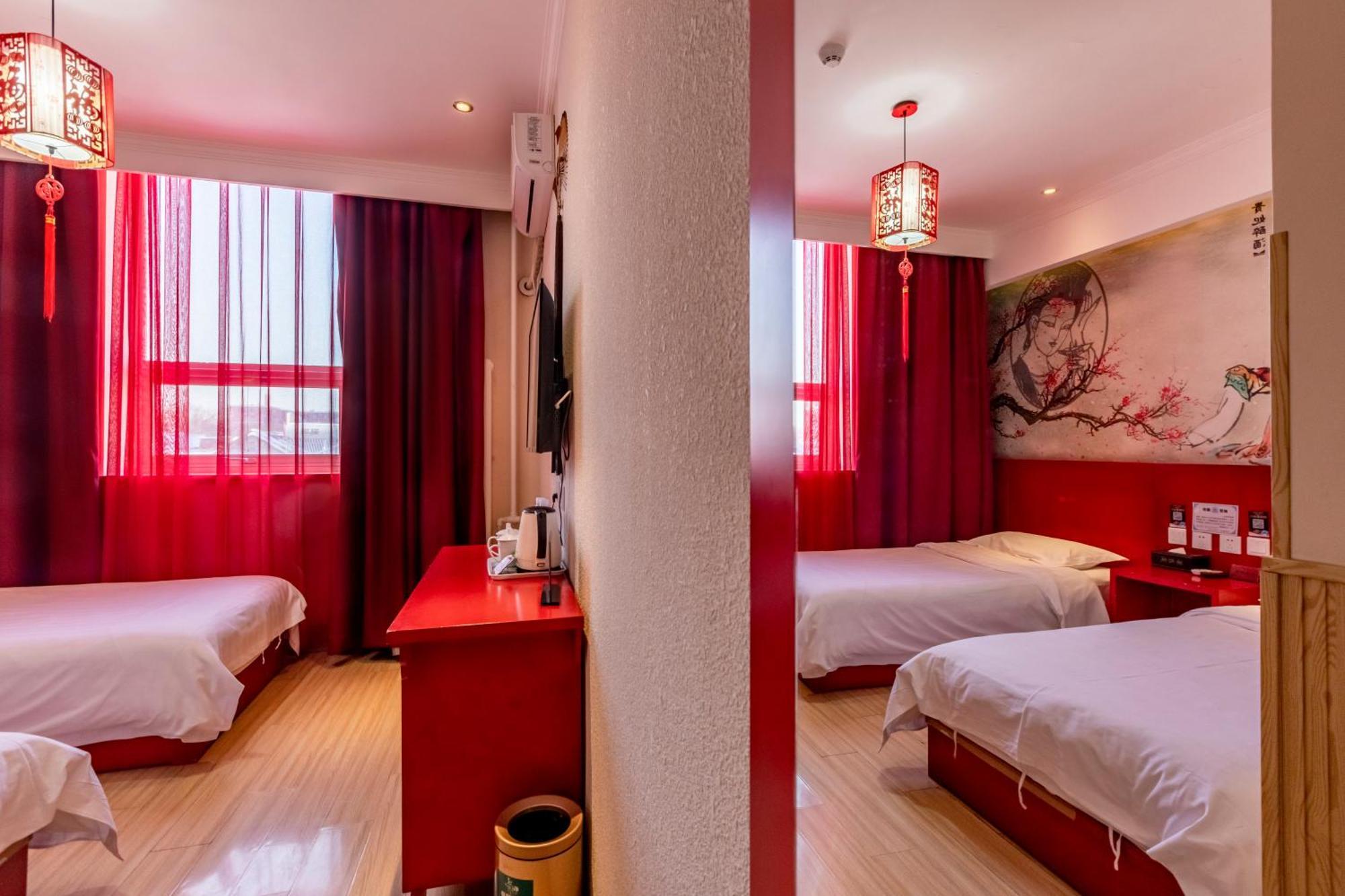Happy Dragon City Center Alley Hotel -In The City Center With Big Window&Heater, Ticket Service&Free Coffee&Food Recommendation,Near Tian Anmen Forbiddencity,Easy To Get Traditional Walking Area&Shichahai Peking Exteriér fotografie