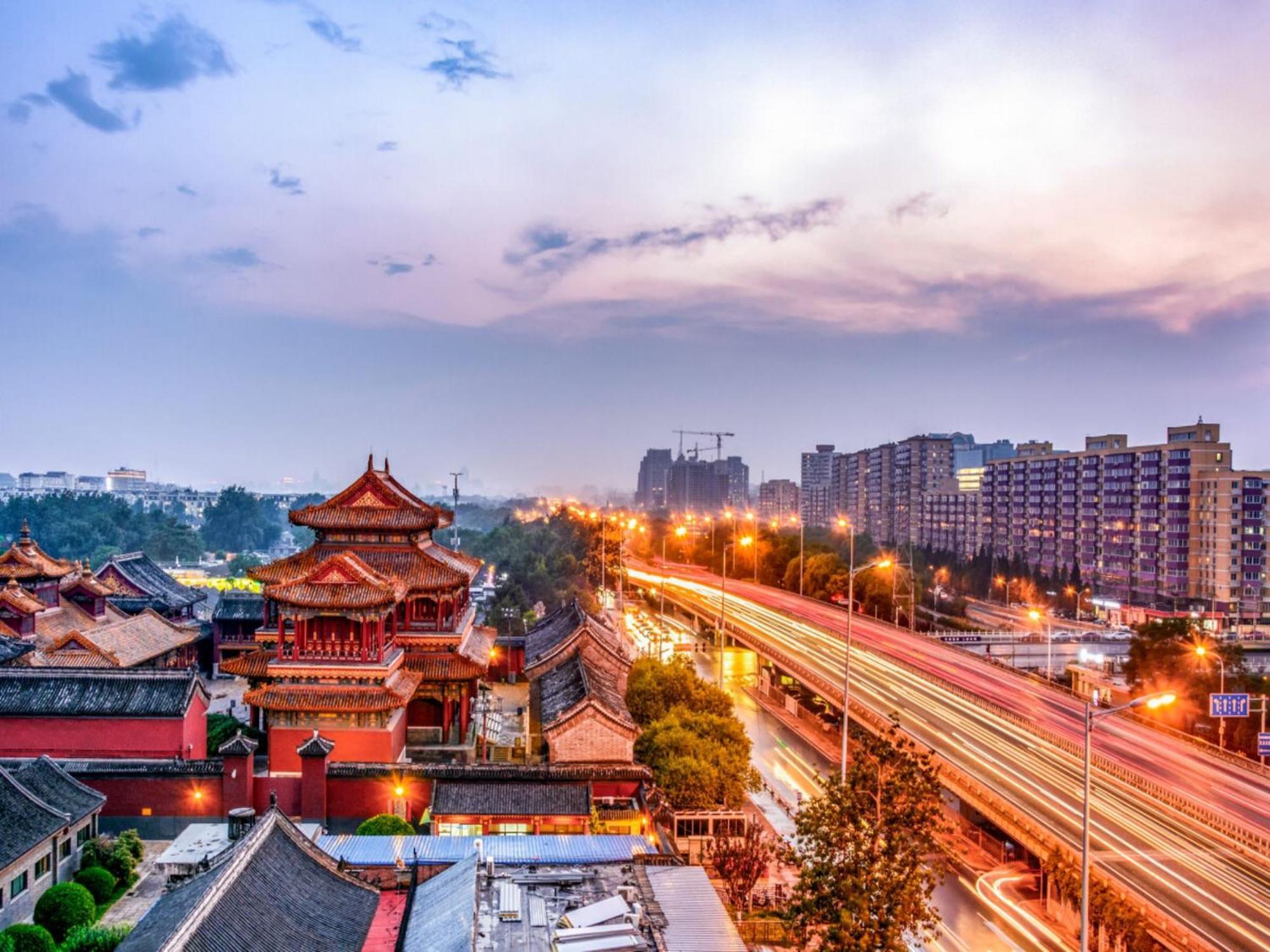 Happy Dragon City Center Alley Hotel -In The City Center With Big Window&Heater, Ticket Service&Free Coffee&Food Recommendation,Near Tian Anmen Forbiddencity,Easy To Get Traditional Walking Area&Shichahai Peking Exteriér fotografie